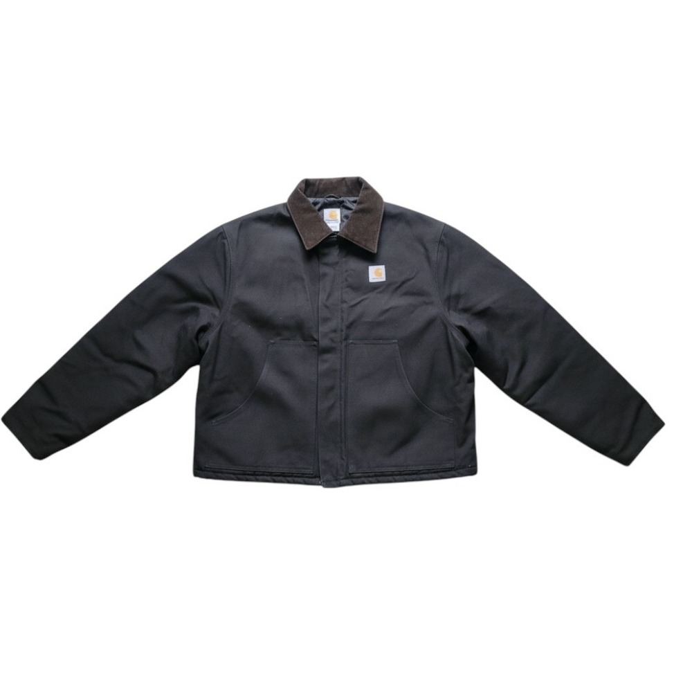 Vintage 1999 Carhartt J02 BLK Arctic Traditional Jacket Black SZ 50 2XL USA Made
